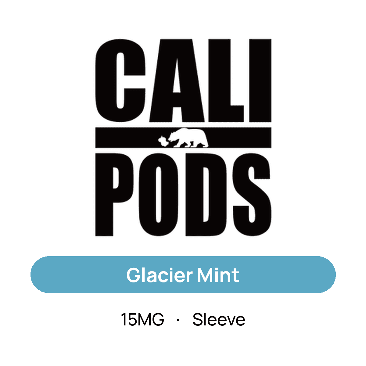 Cali Glacier Mint — 15MG Sleeve