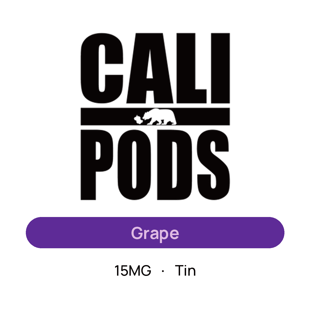 Cali Grape — 15MG Tin