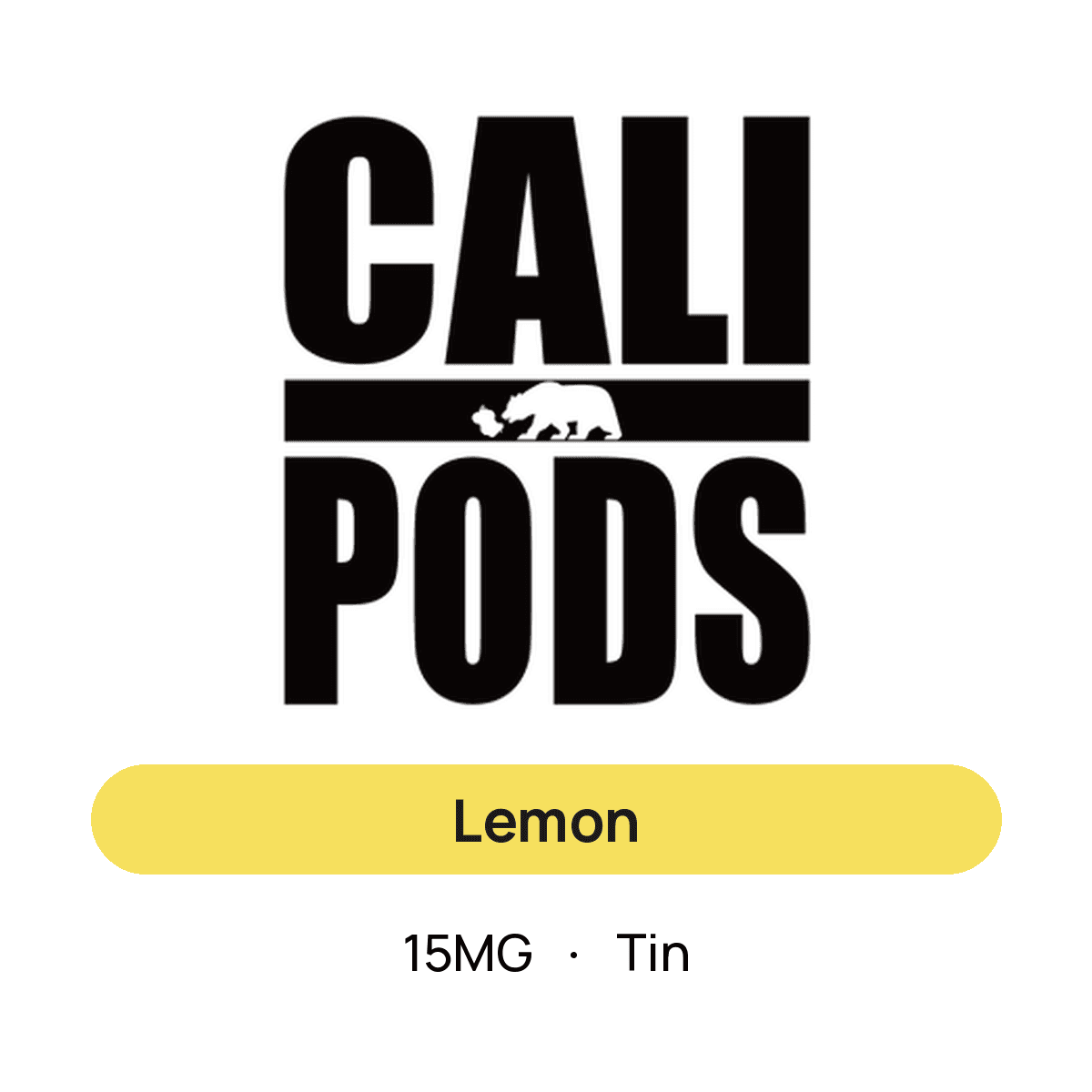 Cali Lemon — 15MG Tin