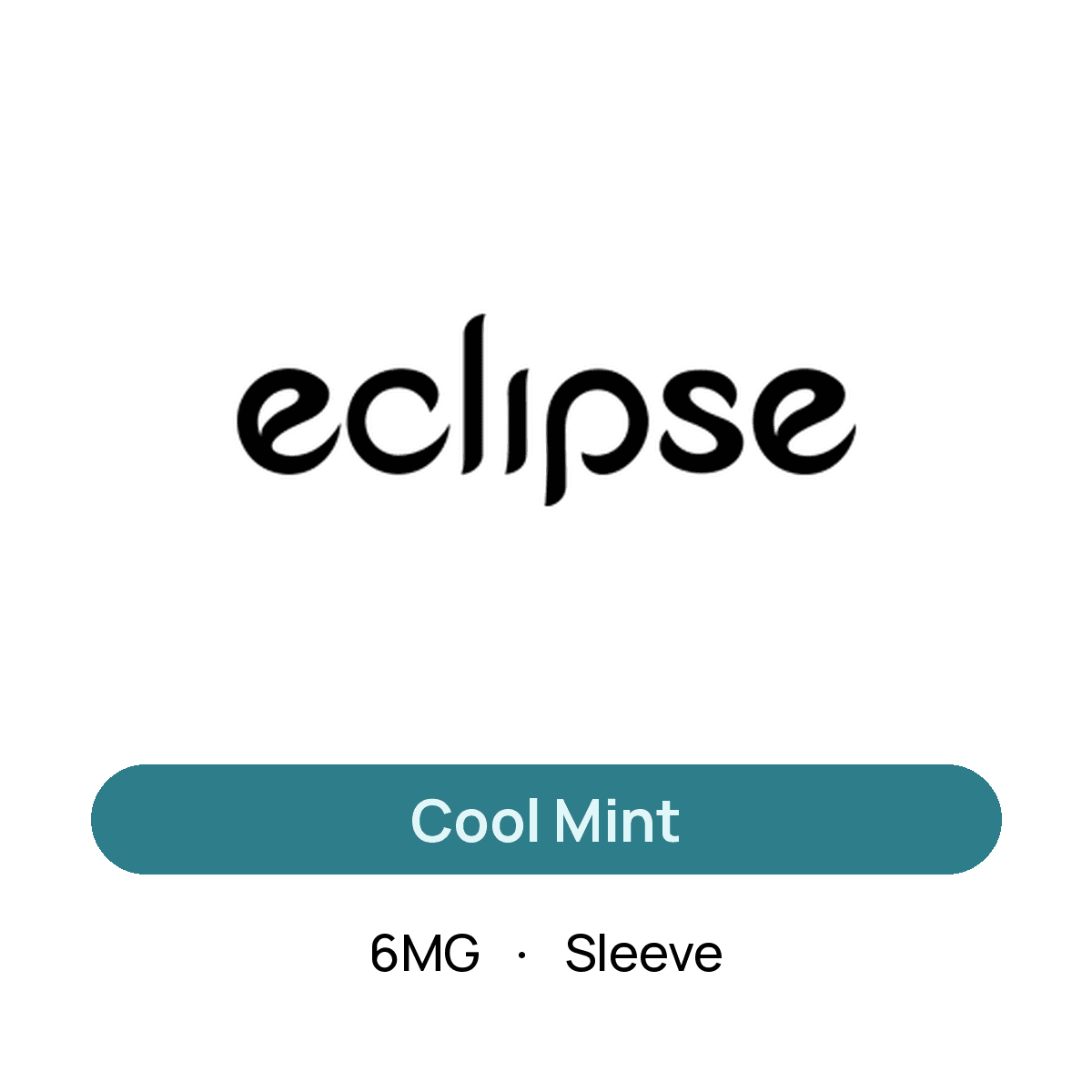 Eclipse Cool Mint — 6MG Sleeve