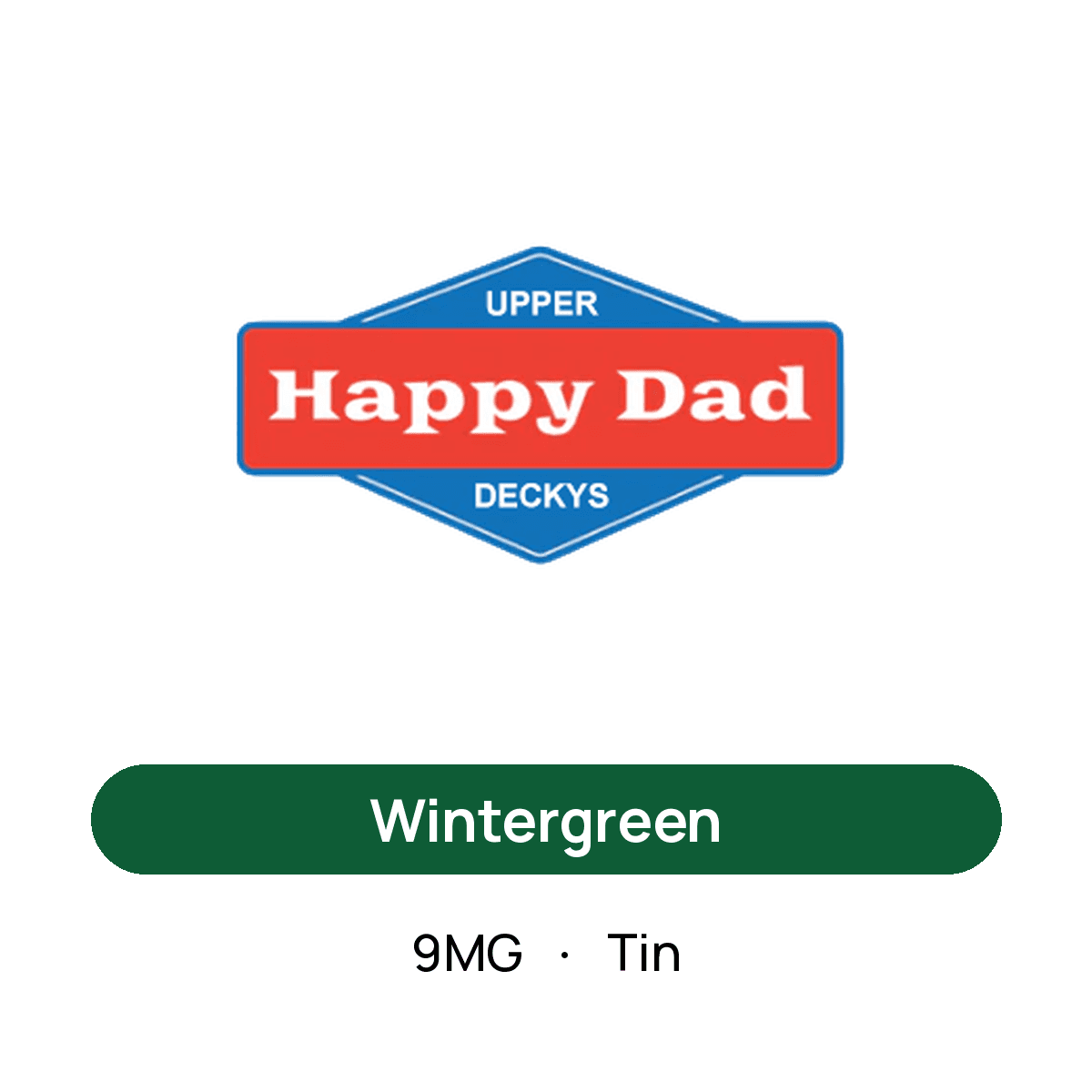 Happy Dad Wintergreen — 9MG Tin