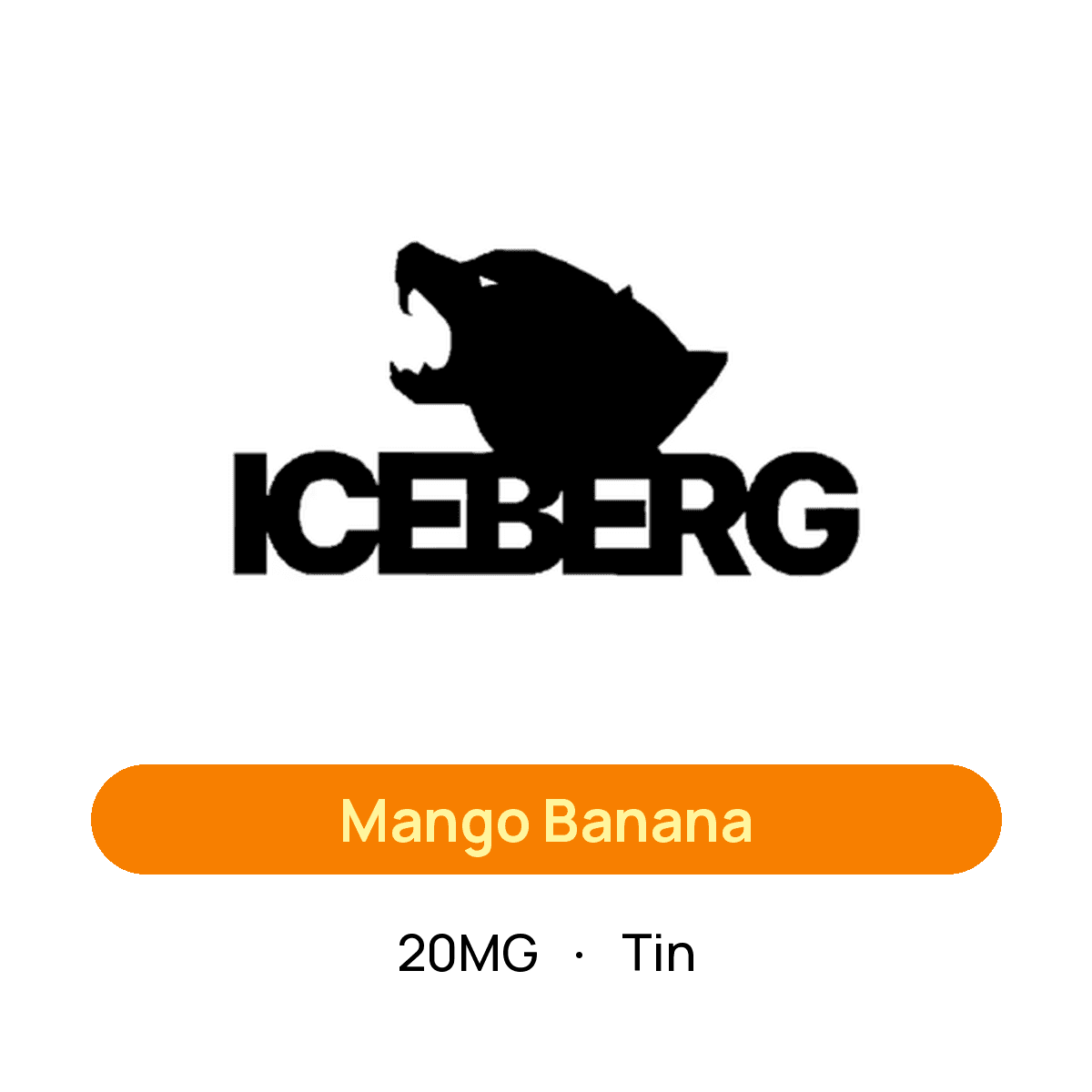 Iceberg Mango Banana — 20MG Tin