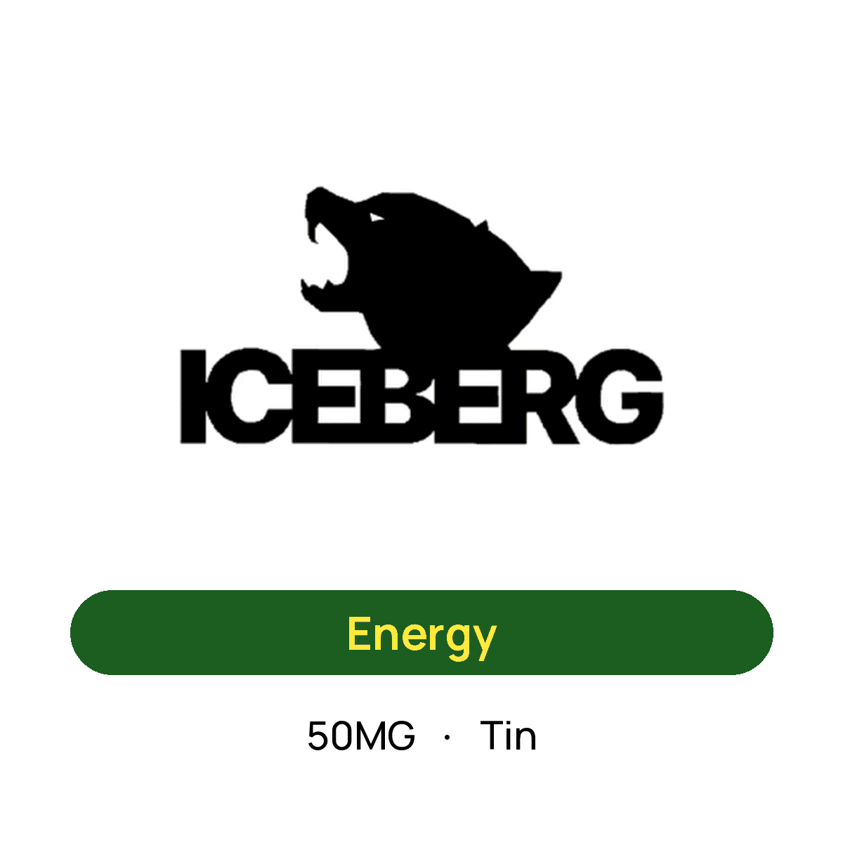Iceberg Energy — 50MG Tin