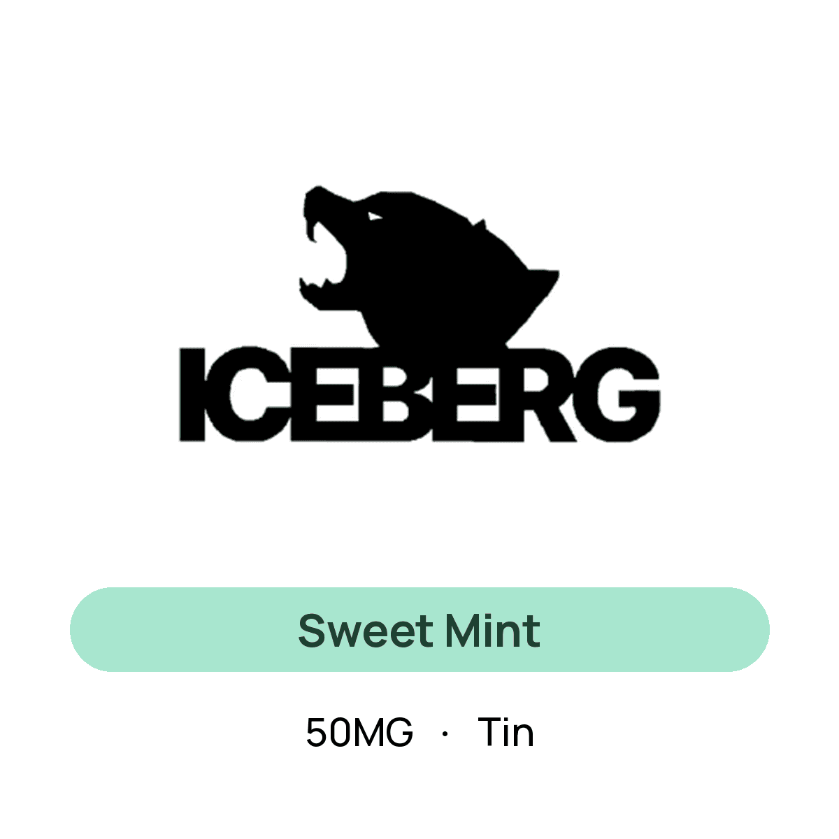 Iceberg Sweet Mint — 50MG Tin