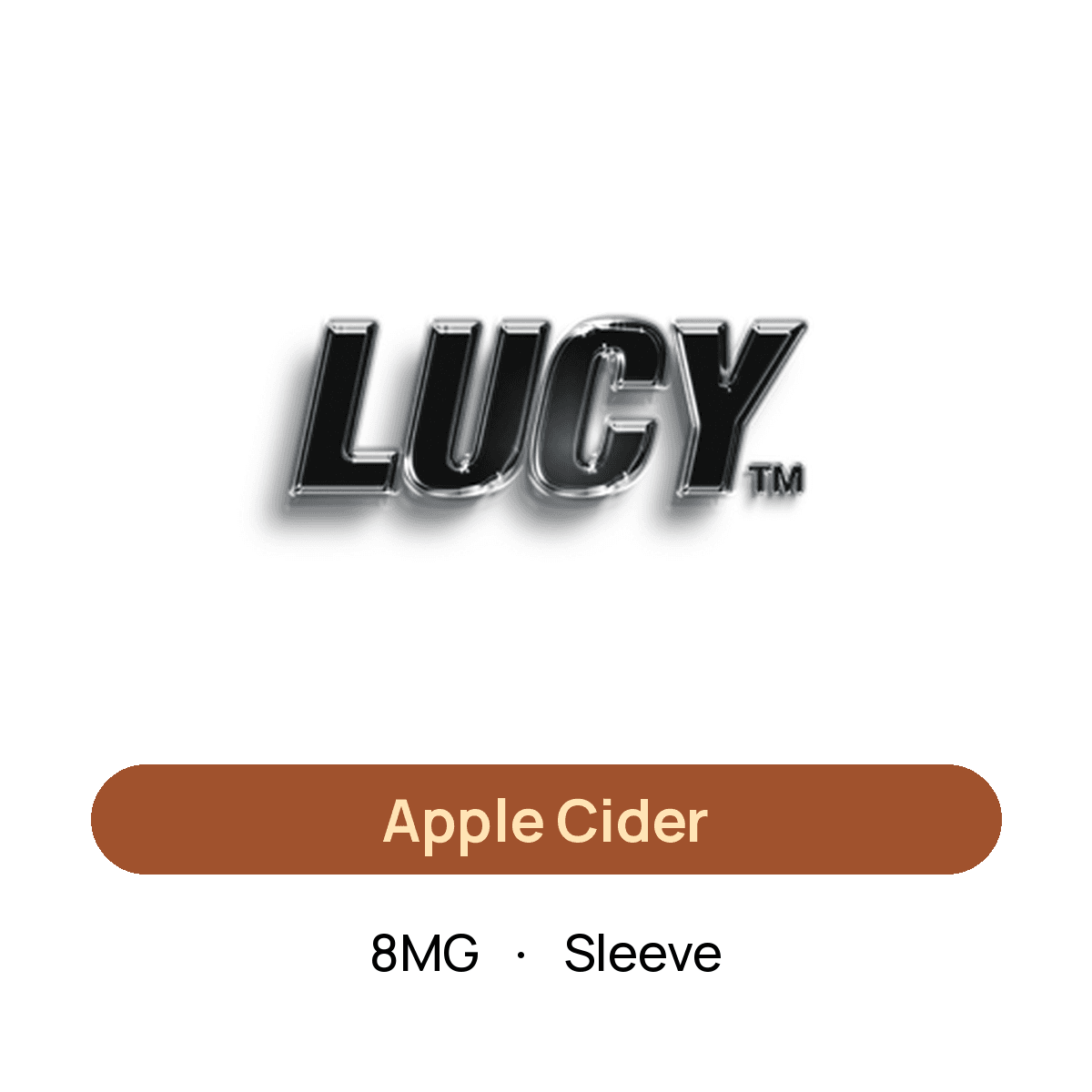 Lucy Apple Cider — 8MG Sleeve