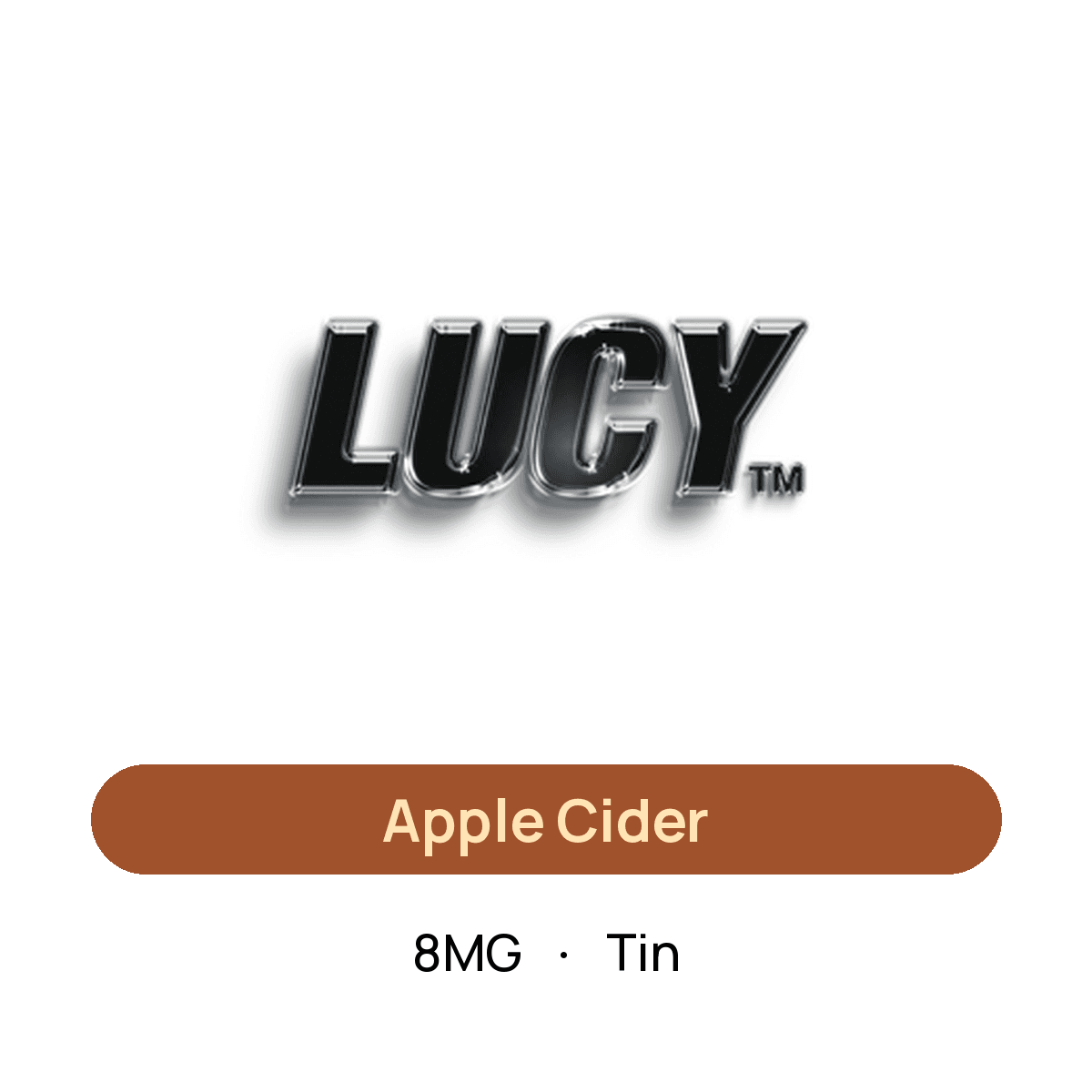 Lucy Apple Cider — 8MG Tin
