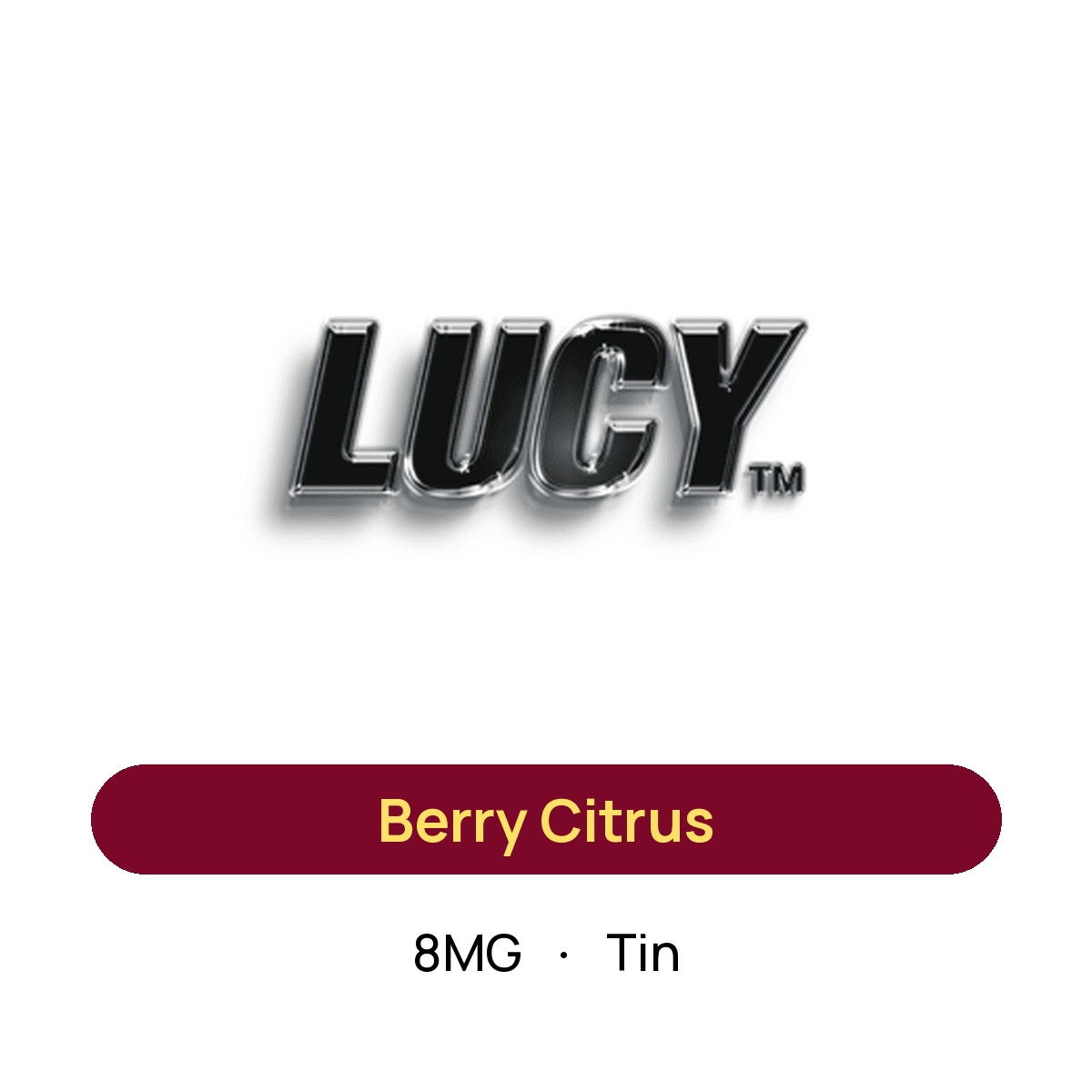 Lucy Berry Citrus — 8MG Tin