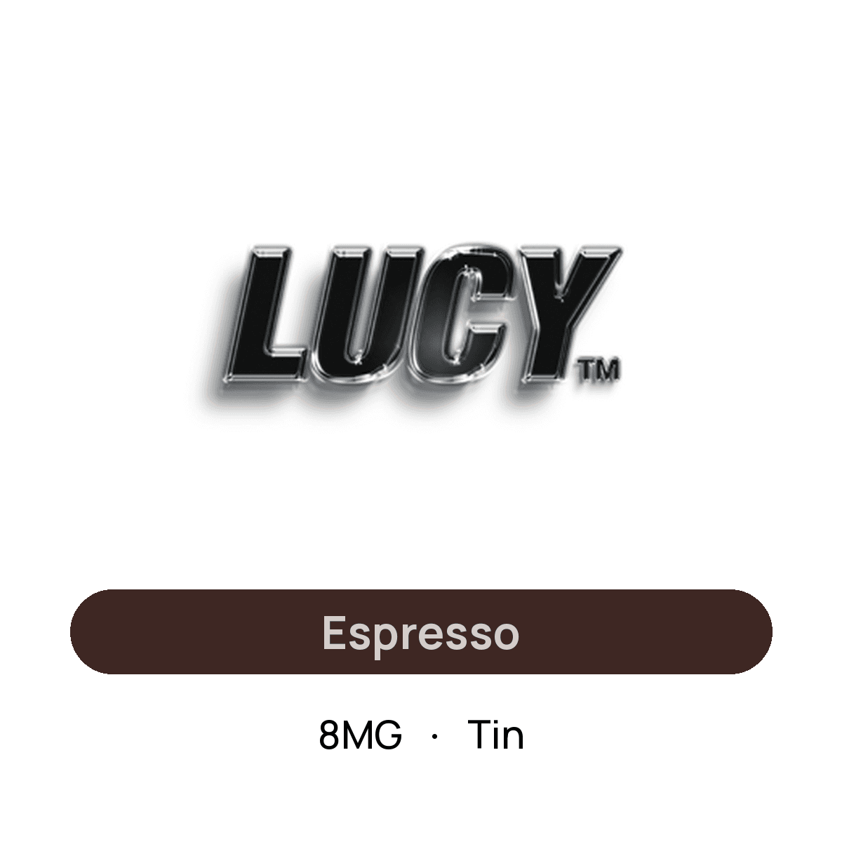 Lucy Espresso — 8MG Tin