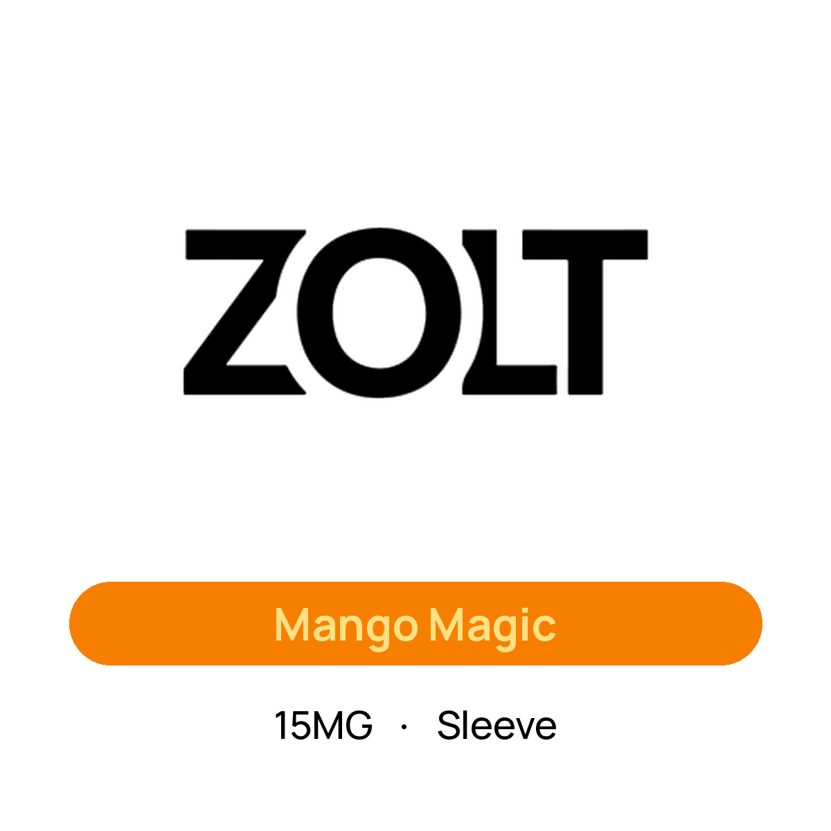 Zolt Mango Magic — 15MG Sleeve