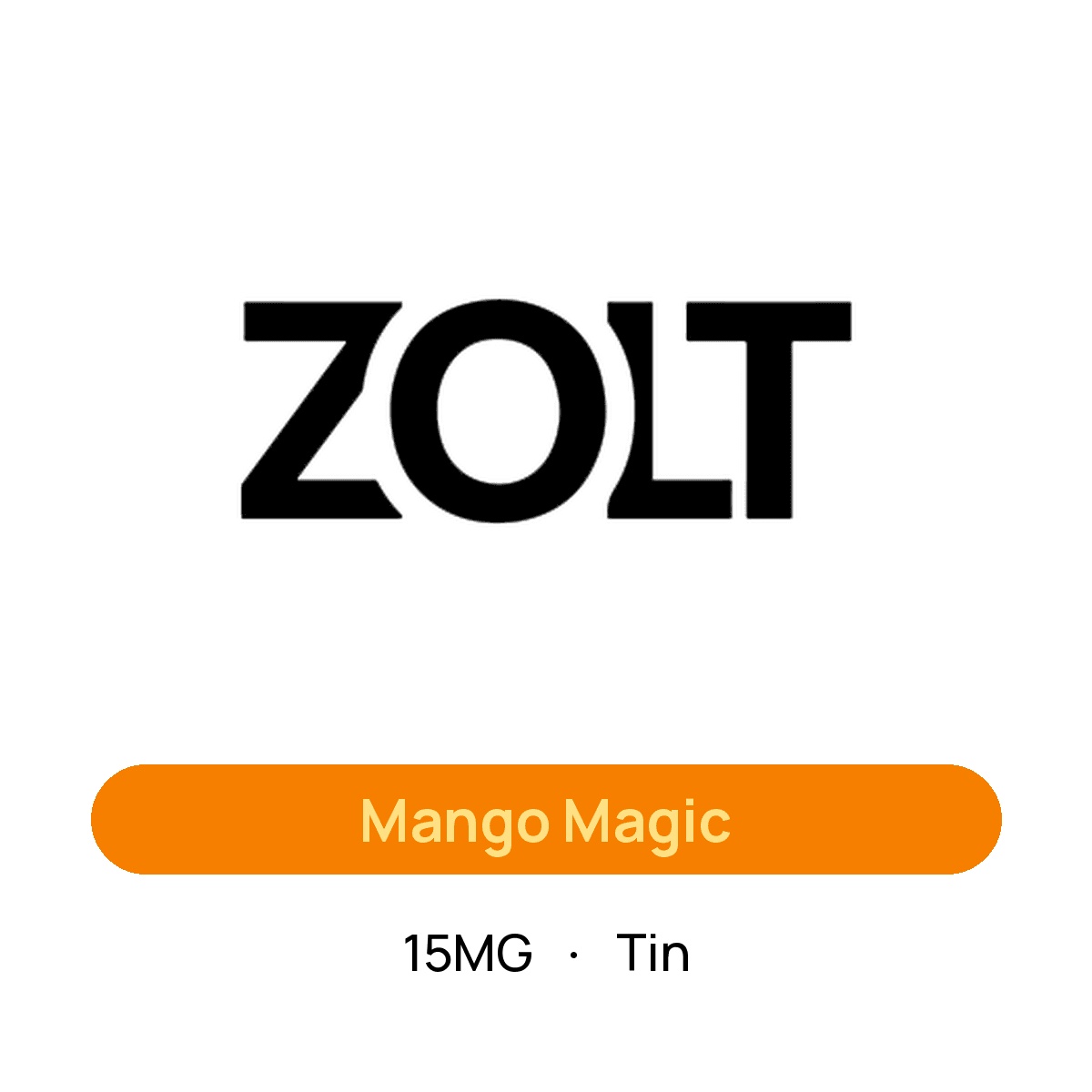 Zolt Mango Magic — 15MG Tin