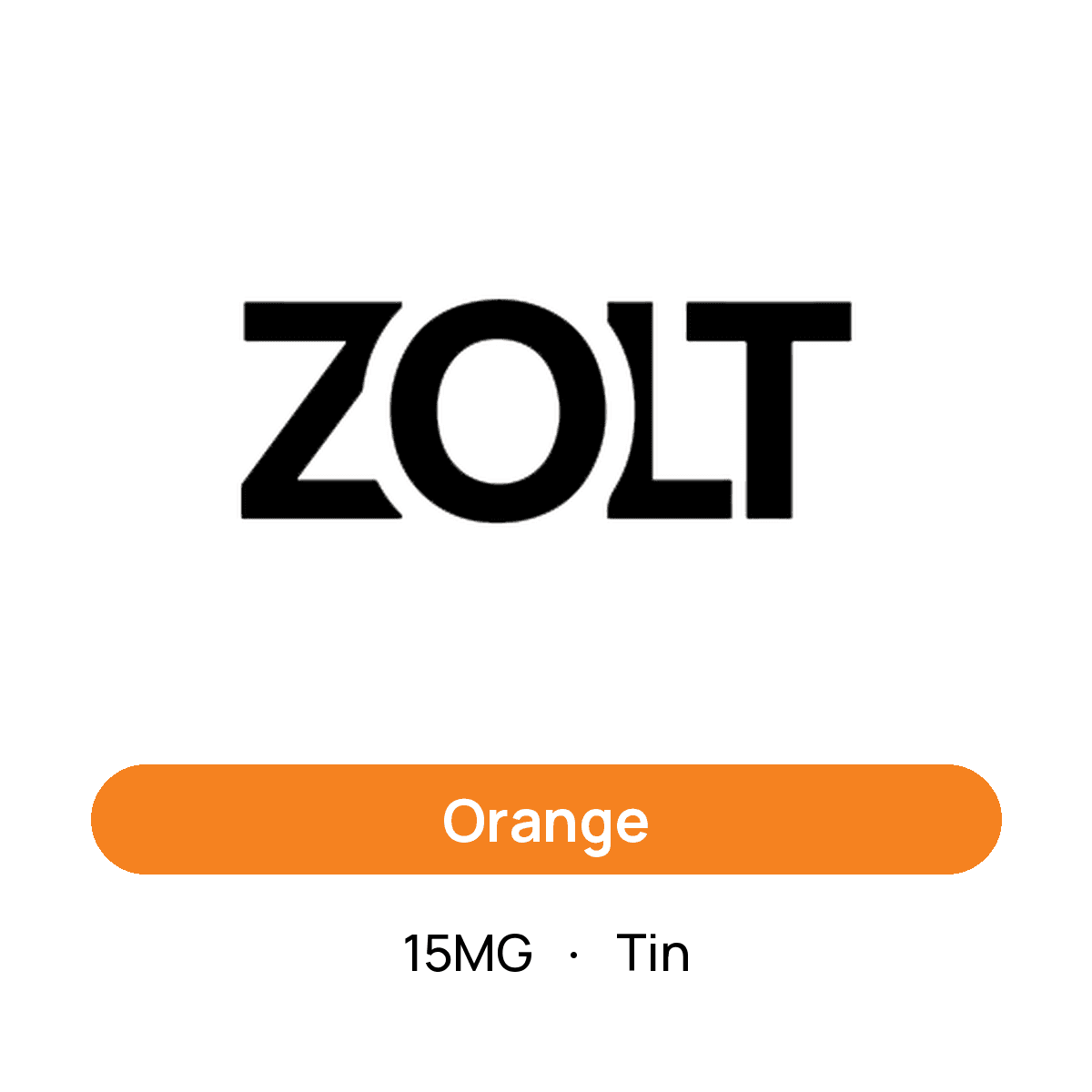 Zolt Orange — 15MG Tin