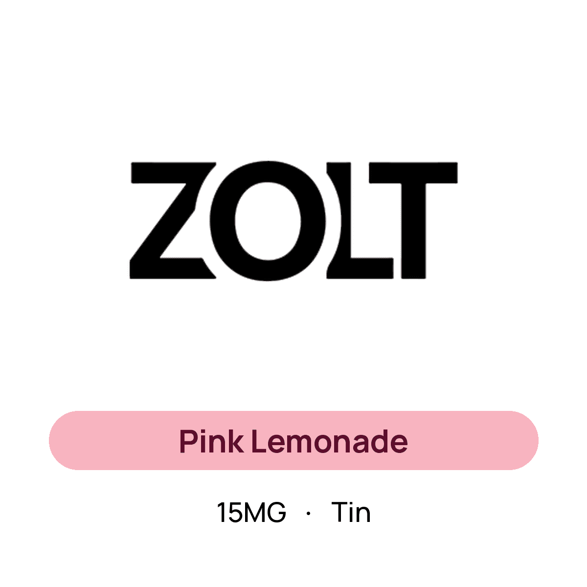 Zolt Pink Lemonade — 15MG Tin