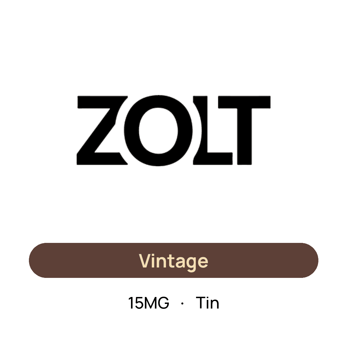 Zolt Vintage — 15MG Tin