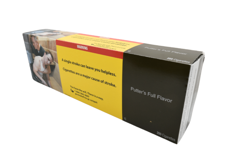 Putters cigarettes carton