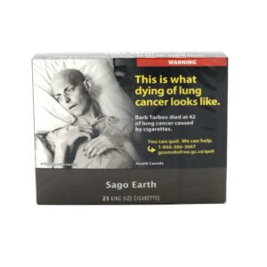 Sago earth cigarette pack