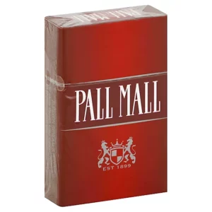 pall mall pack of cigarettes