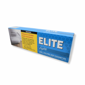 elite light cigarettes package