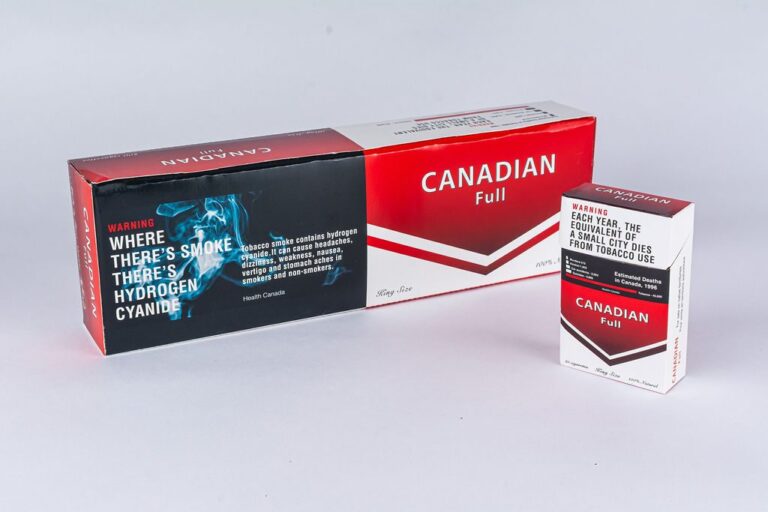 Canadian Cigarette brand carton