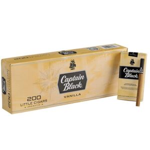 captain black cigars vanilla carton