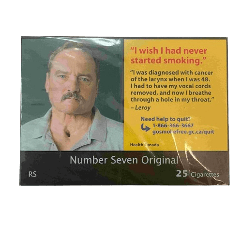 number seven cigarettes